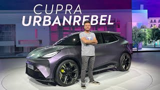 Conocimos al CUPRA UrbanRebel, un hatchback clave para el futuro de CUPRA