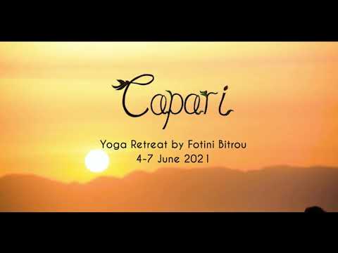 Yoga Retreat by Fotini Bitrou at Elafonisos island Greece 4-7 June 2021