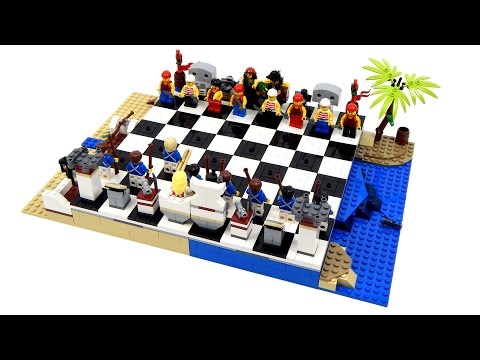 Vidéo LEGO Pirates 40158 : Jeu d'échecs