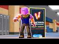 I Got The RAREST GLOVES In Roblox Fight In A School