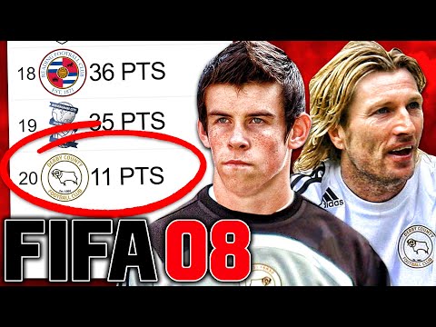 I *TAKEOVER* The WORST TEAM in PREMIER LEAGUE HISTORY! (FIFA 08 Manager Mode)