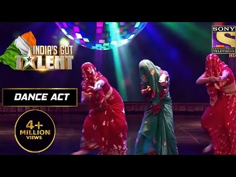 Pallu Girls ने अपनी Jawani Janeman Act से Stage पर मचाई धूम | India's Got Talent Season 8 |Dance Act