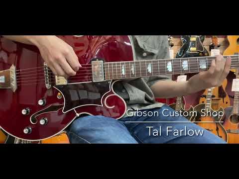 Gibson Custom Shop Tal Farlow signed by James W Hutchins     [LASTGUITAR]