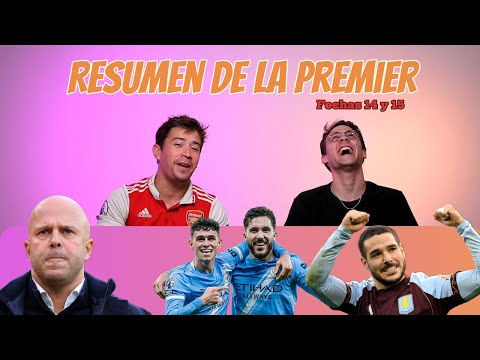 Liverpool en crisis, Arsenal cae - El City celebra - Resumen fechas 14 y 15 de la #premierleague