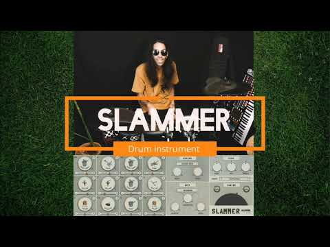 "Klevgrand Slammer Drum - Natural Distorted Kit" on my Roland TD17K