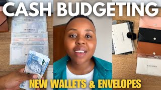 First Cash Stuffing for 2024 | New WALLETS & ENVELOPES | Sinking Funds and Cash budgeting