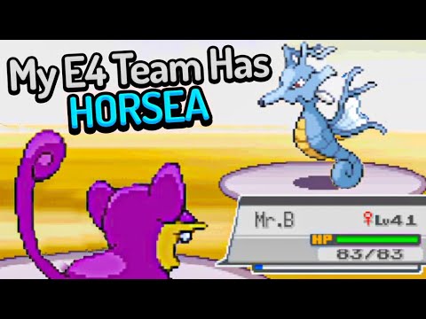 Pokemon Heartgold But With No Evolutions