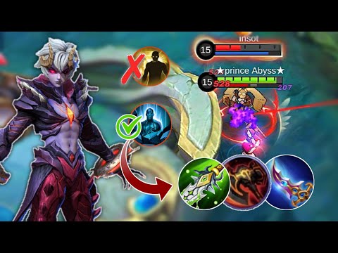 Dyrroth Late Game build | Delete enemy in one combo🔥Epic comeback!