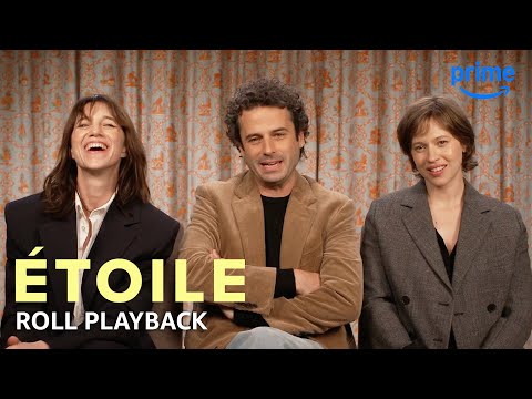 The Cast Reacts to Scenes from Étoile | Roll Playback | Prime Video