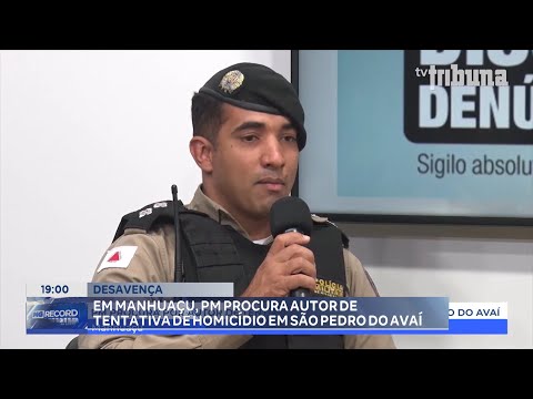 Desavença: Em Manhuaçu, PM Procura Autor de Tentativa de Homicídio em São Pedro do Avaí.