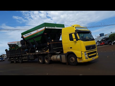 134/04/692/2023/1690 VOLVO FH 460 EURO 5 I-SHIFT AMARELO CARRETA GRANELEIRA RANDON 6 EIXOS STARA