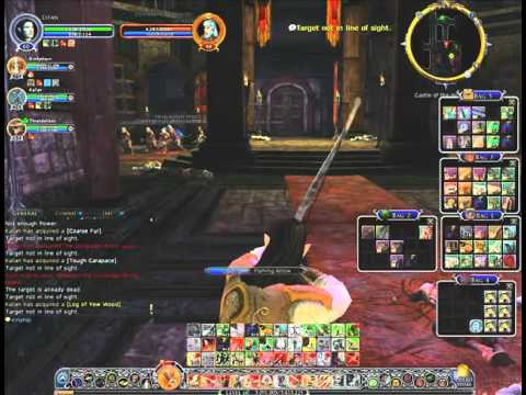LOTRO - Team of 3 defeats EPIC MOB at Castle of Carn Dum