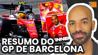 HAMILTON VENCE COM A FERRARI NO GP DE BARCELONA e VOLTA A DISPUTAR O TÍTULO DESSE ANO