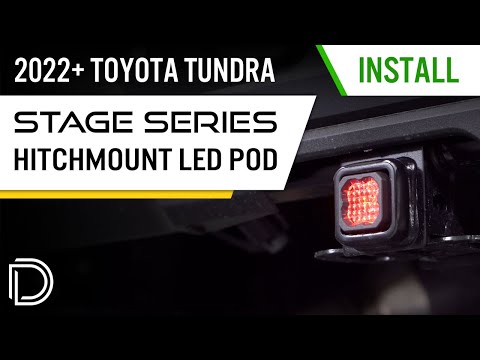 5-Minute Upgrade: HitchMount LED Install on 2022 Tundra! | Diode Dynamics