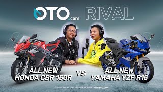 OTO Rival | All New Honda CBR150R vs All New Yamaha YZF R15, Duo Seksi