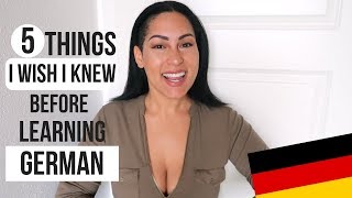 THINGS I WISH I KNEW BEFORE LEARNING GERMAN