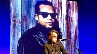 David Johansen introduces Garland Jeffreys at Long Island Music Hall of Fame