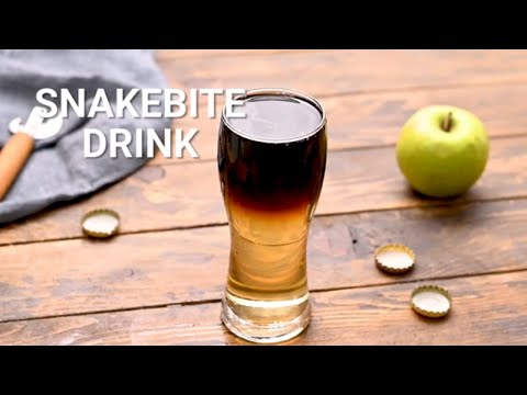 How to Make a Snakebite Drink!