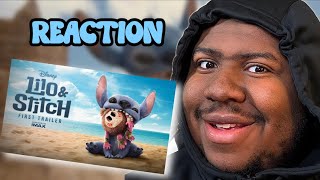LILO & STITCH OFFICIAL TRAILER REACTION