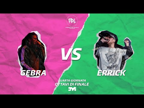 Errick vs Gebra - FPL ( Quarta giornata) - Ottavi di finale