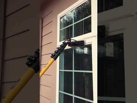 Exterior Window Cleaning — Water Fed Pole
