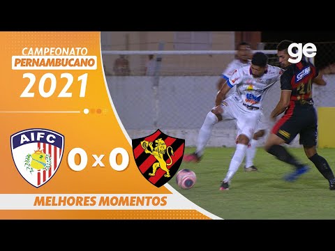 Gols e lances de Afogados x Sport