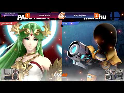 Clemson Smash Series 40 - LE - DEEPBLUE (Palutena) vs. lolyoshi (Mii Gunner) - SSBU
