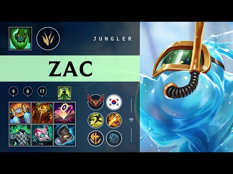 Zac Jungle vs Rek'Sai - KR Grandmaster Patch 26.02