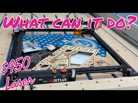 Testing the Ortur Laser Master 2 Pro laser engraver...