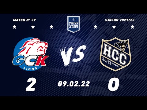 09.02.2022 GCK Lions - HC La Chaux-de-Fonds (2-0)