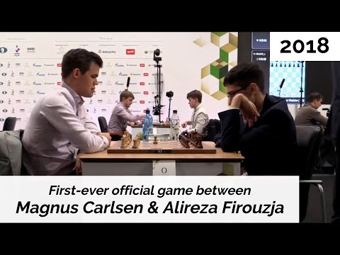 The First-Ever Chess Game between Magnus Carlsen and Alireza Firouzja