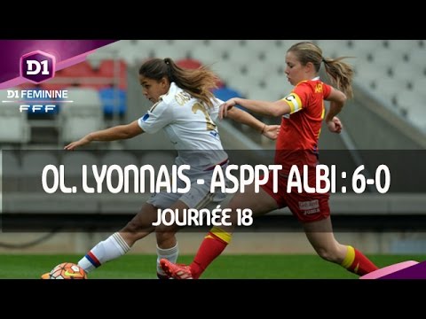 J18 : Olympique Lyonnais - ASPTT Albi (6-0), le résumé