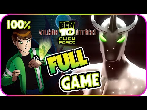 Ben 10 Alien Force: Vilgax Attacks Walkthrough 100% FULL GAME Longplay (X360, Wii, PS2, PSP)