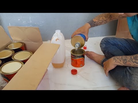 Cách pha sơn PU hệ mờ để sơn cửa gỗ