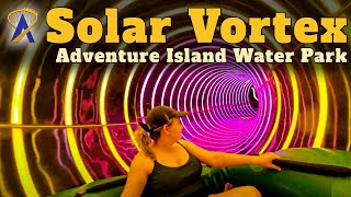 Solar Vortex POV at Adventure Island Water Park in Tampa Bay