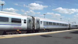 preview picture of video 'Banbury Station - Chiltern Railways Mainline Class 67 departing'