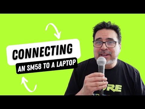 MVi How Do You Do That - Connect SM58 to Laptop