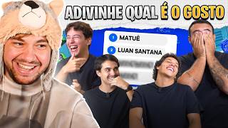 TENTANDO ADIVINHAR O GOSTO DE 100 PESSOAS! - React Aculturados