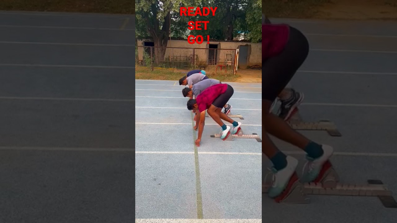 Ready... Set ... Go ! || How to Crouch Start a Sprinting Race