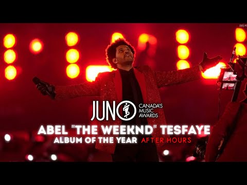 The Weeknd Wins Album Of The Year At The 2021 JUNO Awards