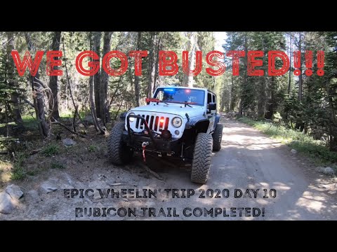 Epic Wheelin’ Trip 2020 continues Day 9-10: Rubicon completed