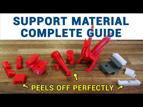Support material complete guide for 3D printing