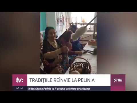 TRADIȚIILE REÎNVIE LA PELINIA În localitatea Pelinia va fi deschis un centru de artizanat