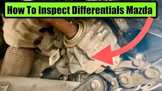 How To Check Differentials Mazda CX-5 AWD