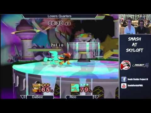 Smash @ Skyloft 8/28 - Losers Semis - 2nLio (Toon Link/Game and Watch) vs DaBest (Fox)