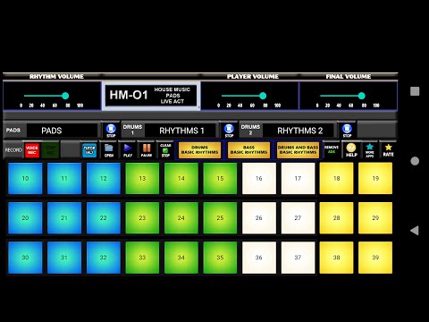 HOUSE MUSIC DRUM PADS & RHYTHM