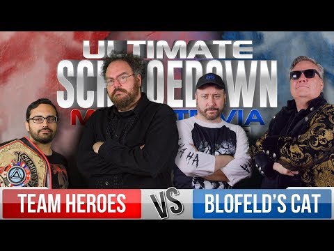 Heroes VS Blofeld's Cat - Ultimate Schmoedown Movie Trivia Team Tournament - Round 1