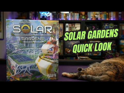 Solar Gardens - Create Sustainable Rooftop Gardens in This Tile Drafting Game!
