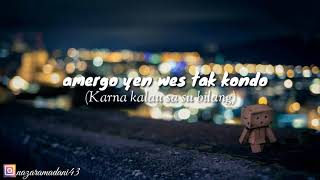 Download lagu Story wa karna su sayang versi jawa baper.  ||karna su sayang alif rizky||. mp3 Download lagu Story wa karna su sayang versi jawa baper.  ||karna su sayang alif rizky||. mp3