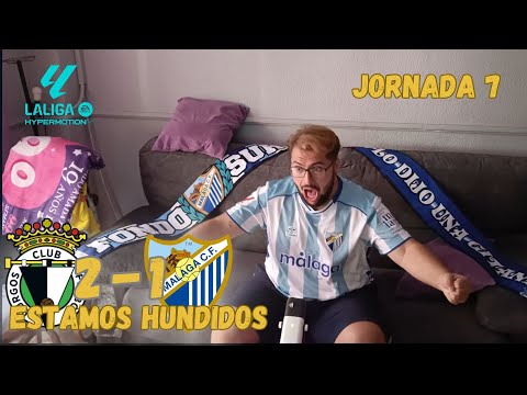 3RD DEFEAT IN A ROW. | REACTING to BURGOS CF 2-1 MALAGA CF | J7 #hypermotion league